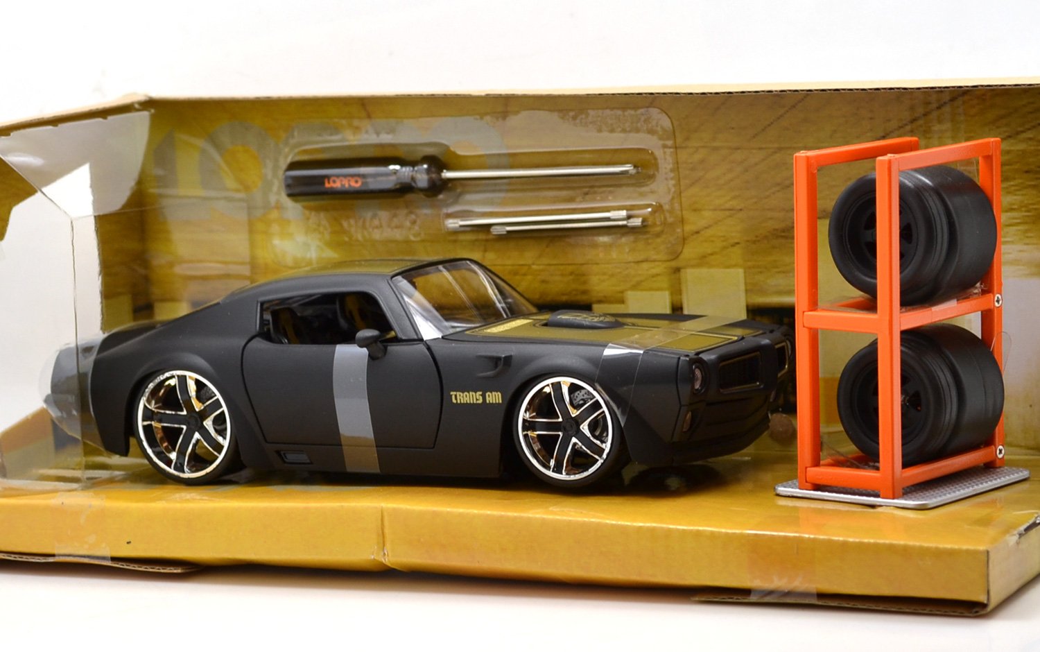 1972 Pontiac Firebird ポンティアックファイアーバード WELLY ミニカー 1972 Pontiac Firebird Trans Am blue 1/24